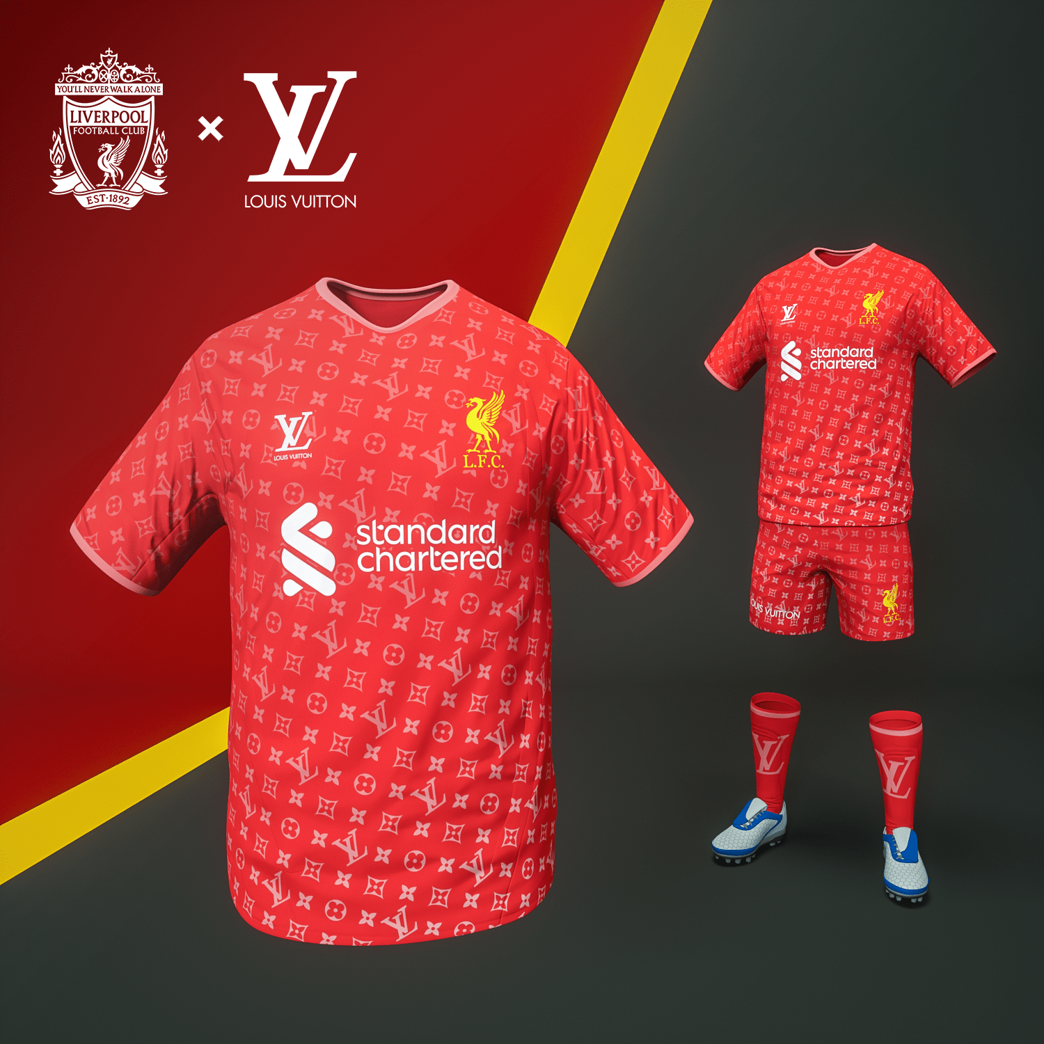 Liverpool FC X Louis Vuitton